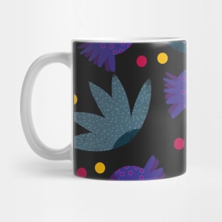 Purple poppies Mug